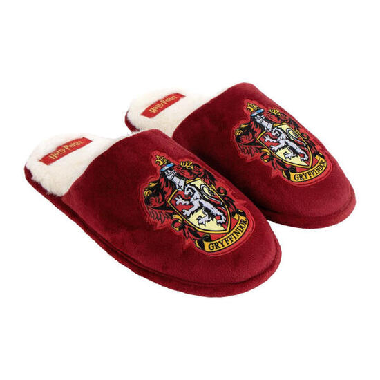 Zapatillas de Casa Harry Potter Gryffindor Terciopelo Burdeos Hombre