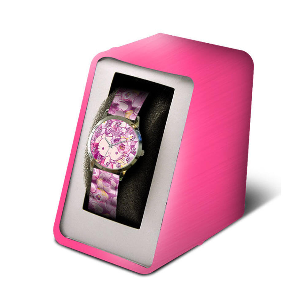 Reloj de Pulsera Hello Kitty Flores Analógico en Caja 2/3