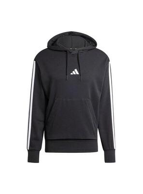Felpe con cappuccio in pile per uomo Adidas Essentials Nero
