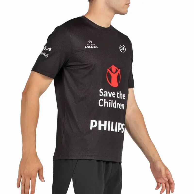 BULLPADEL MOFERO Black FW25 MARTIN DI NENNO (Camiseta Oficial) 2/7