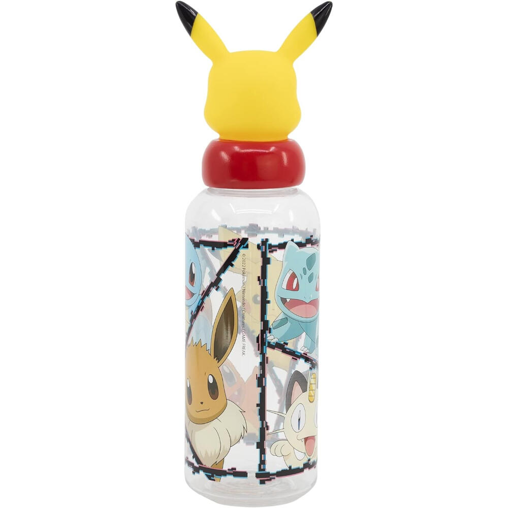 Bidón de viaje Pikachu 3D 560 ml - Amarillo 2/3