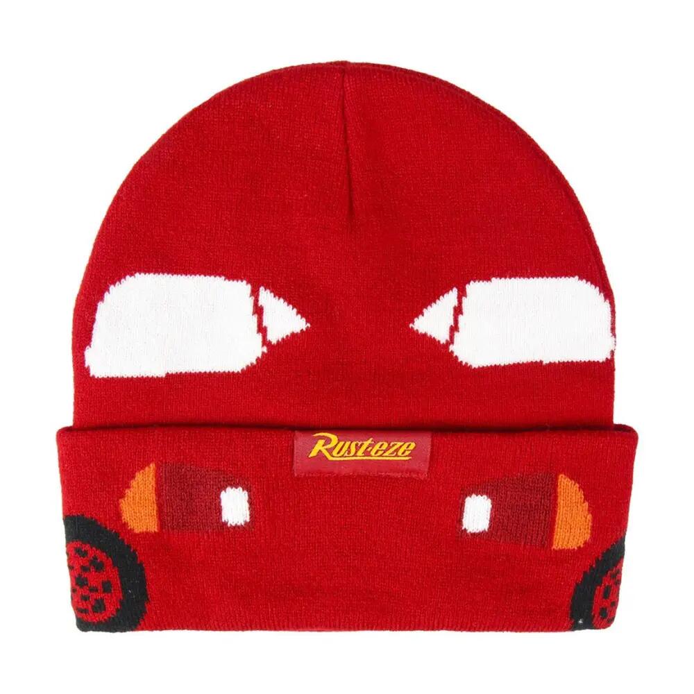 Berretto per bambini Cars con applicazioni, Rosso 2/3