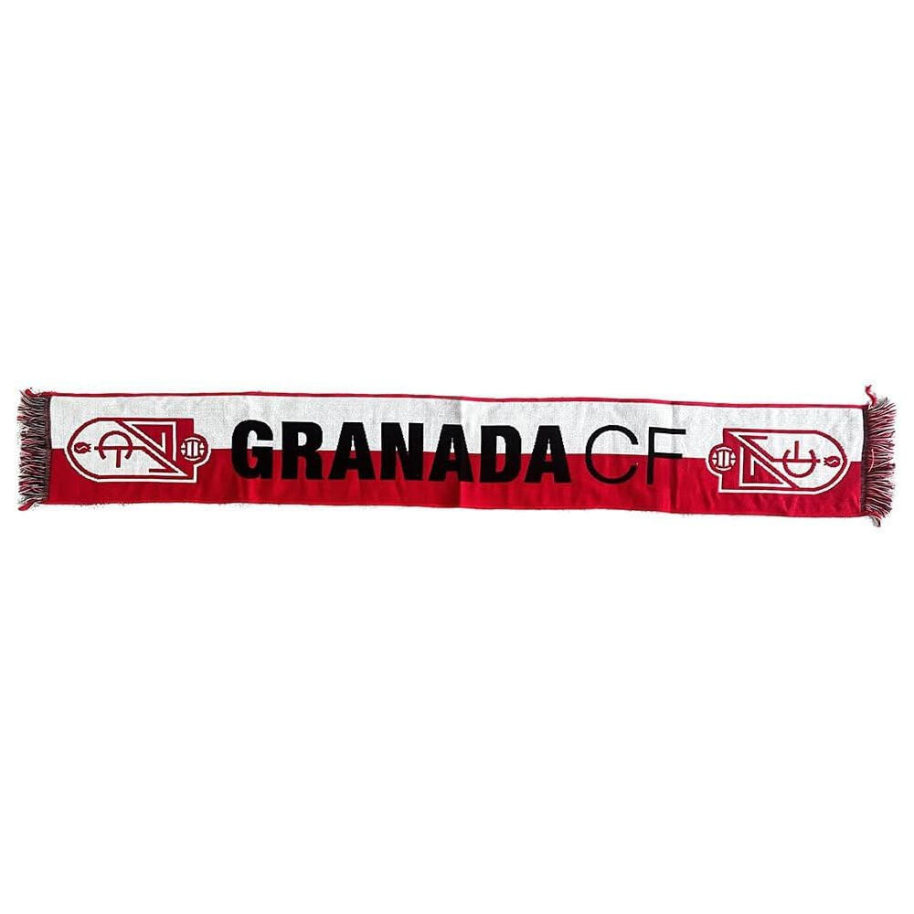 Bufanda Granada Bicolor Rojiblanca 2/3