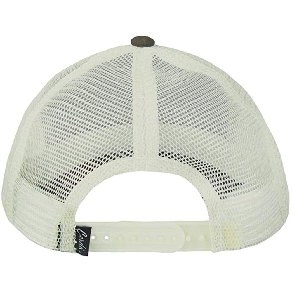 Gorra - Sportswear - Unisex - Trucker cap ajustable, Bordado - Marrón 3/3