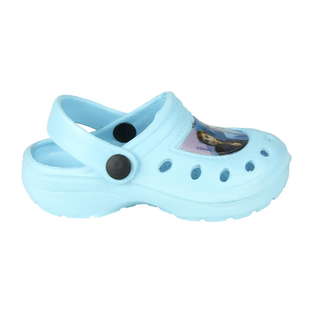 Zuecos Clogs Frozen Azul Claro 2/3
