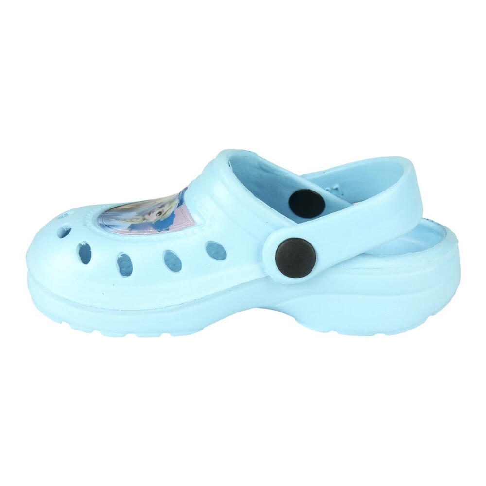 Zuecos Clogs Frozen Azul Claro 3/3