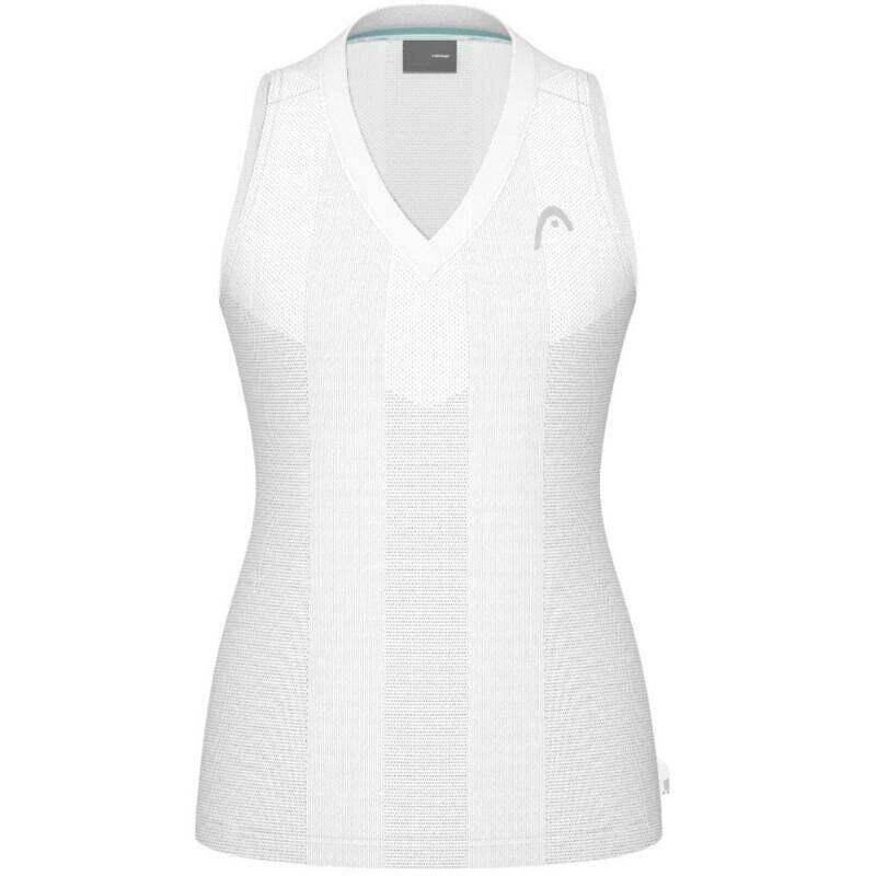 Débardeur Performance Femme Blanc 4/5