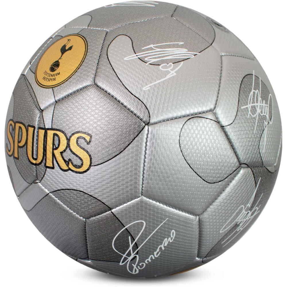 Balón de fútbol - Autografiado oficial - Tottenham - Gris 2/3