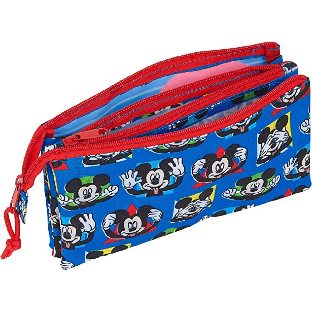 Estuche Portatodo Triple Mickey Mouse Me Time 3/3