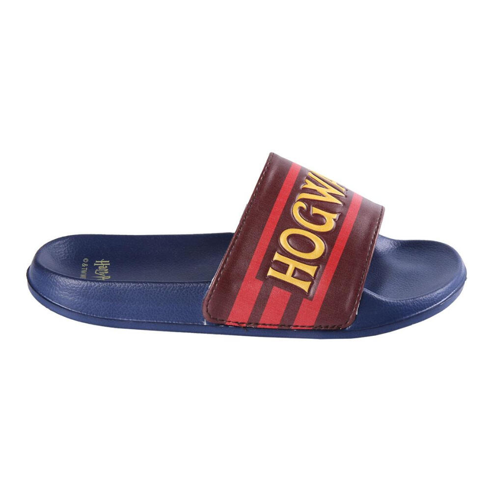 Chanclas - Hombre - Pala con relieve - Hogwarts - Azul marino 2/3