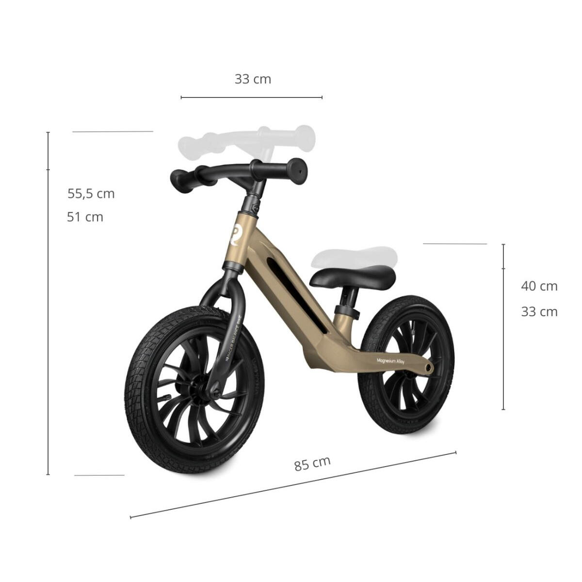 Qplay Racer Platinum Loopfiets 2/2