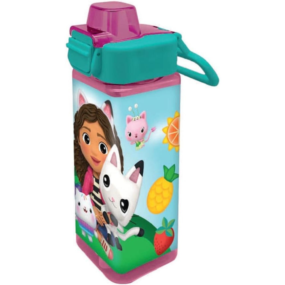 Cantimplora cuadrada 500 ML - Gabby Dollhouse - Fucsia 3/3