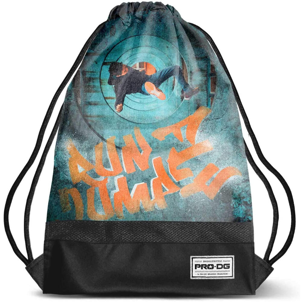 Saco gymsack - Infantil - Cordón, Estampado - ProDG Run - Verde 2/3