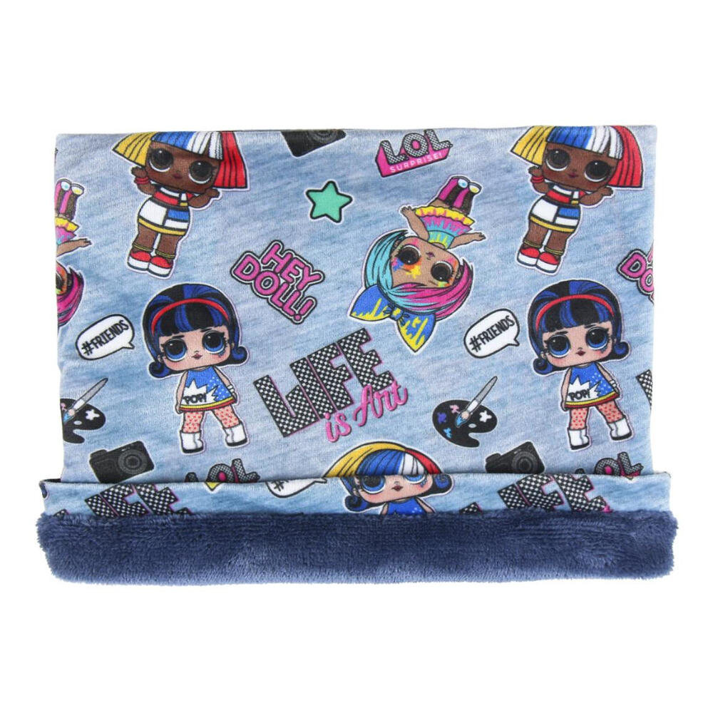 Set invierno - Niñas - Braga, gorro y guantes - LOL - Rosa 3/3