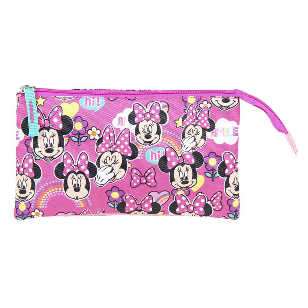 Estojo para lápis Minnie Mouse com 3 compartimentos 2/3