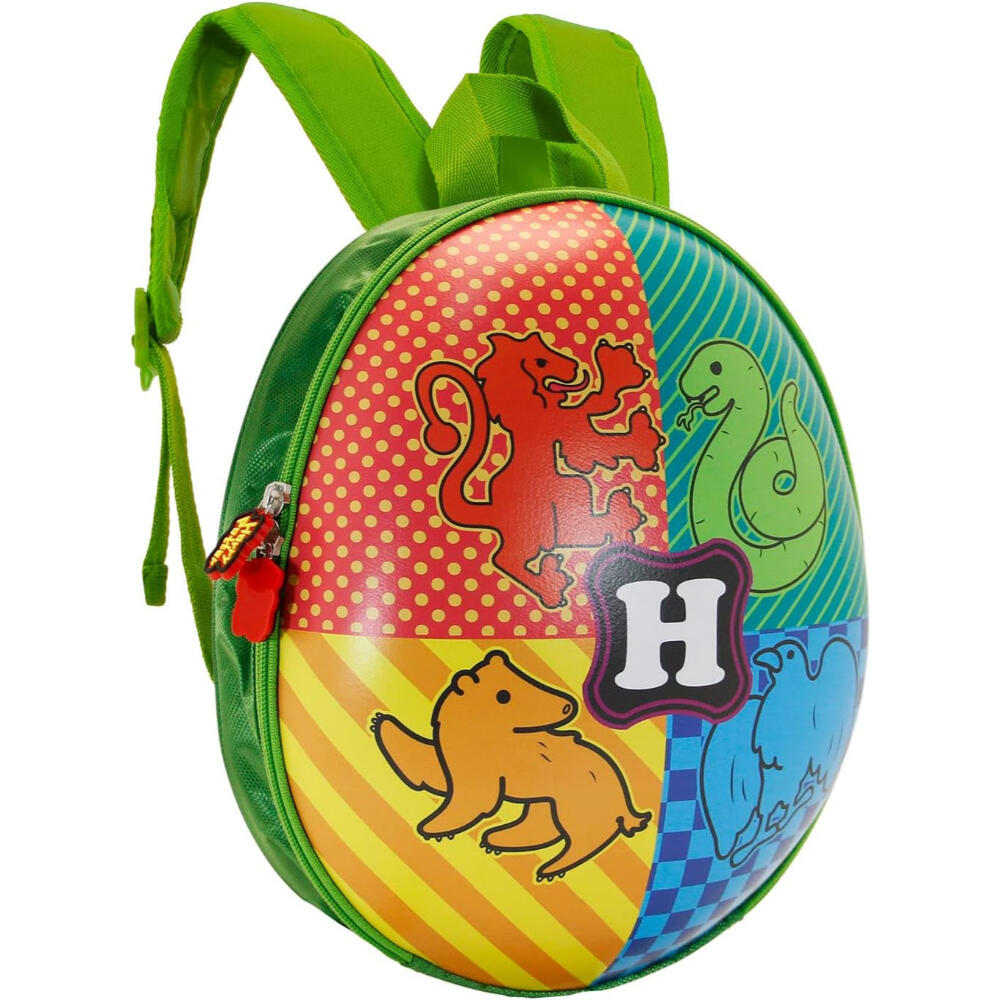 Mochila guardería - Unisex - Acolchada Eggy Harry Potter - Verde 3/3