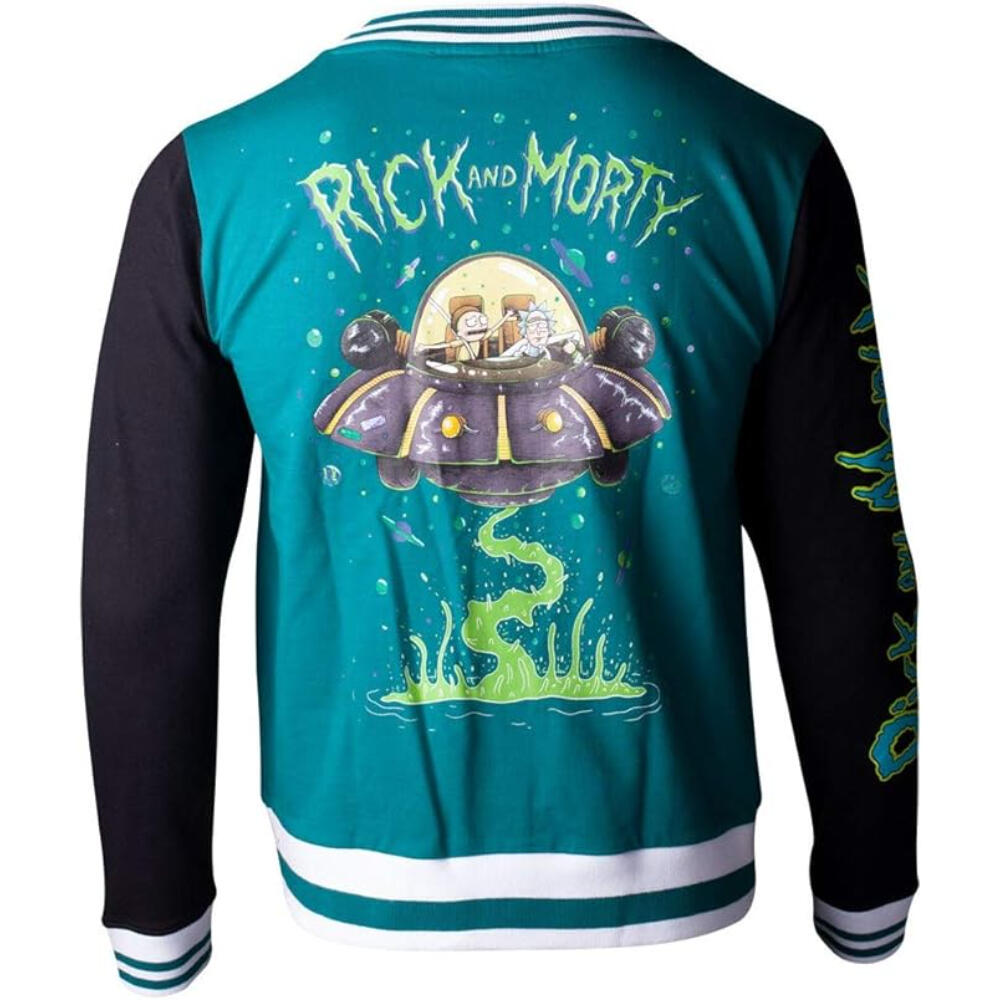Chaqueta Hombre Rick&Morty Space Travel Varsity 2/3