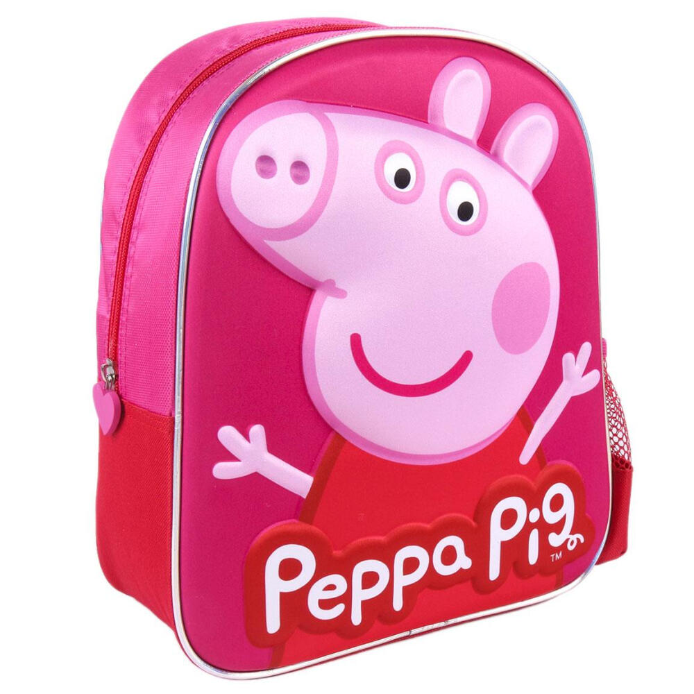 Sac à dos de maternelle Peppa Pig modèle 3D 1/4