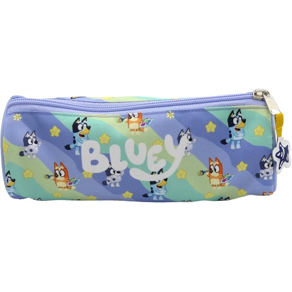 Estuche Portatodo Cilíndrico Bluey Light Waves 2/3
