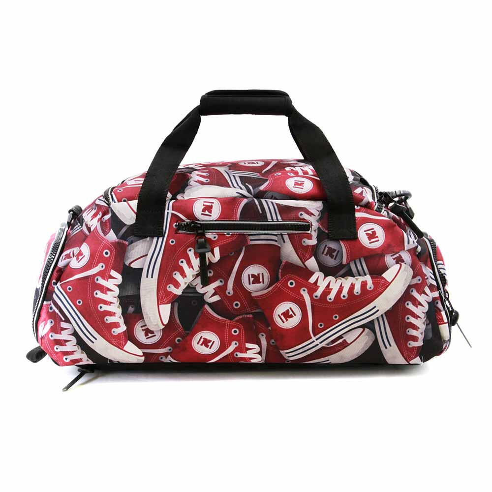 Bolsa de deporte, Estampada, bandolera, ProDG Tracks, Rojo 3/3