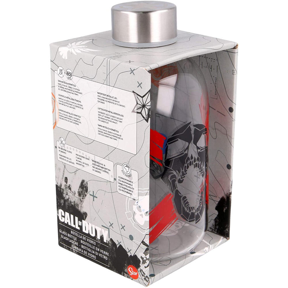 Botella cristal - 620 ml - Call Of Duty - Multicolor 2/3