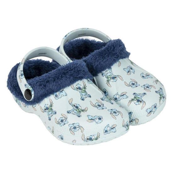 Zapatillas de Casa Zueco de Borreguillo Stitch Niño