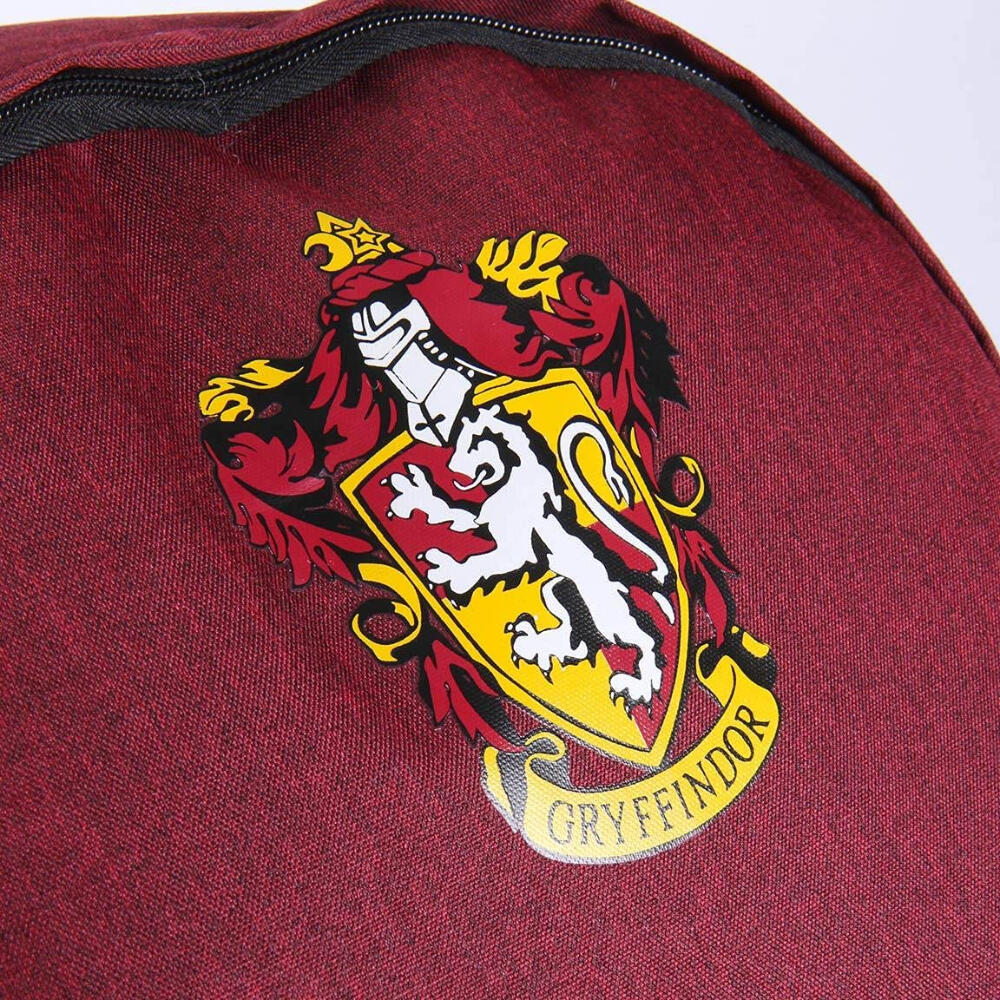 Mochila - Casual - Unisex - Acolchada - Gryffindor - Burdeos 3/3