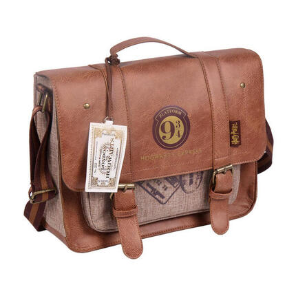 Bolso Satchel Harry Potter Marrón