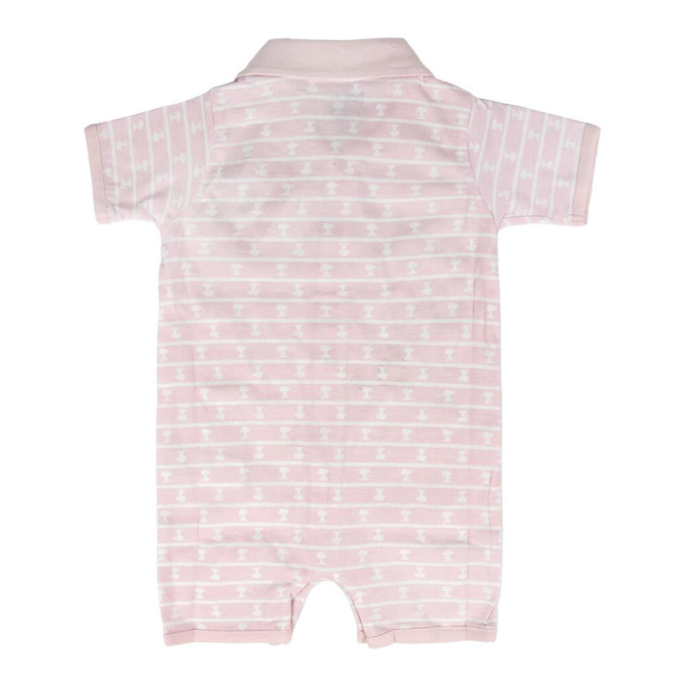 Pelele Snoopy Rosa Con Botones 2/3