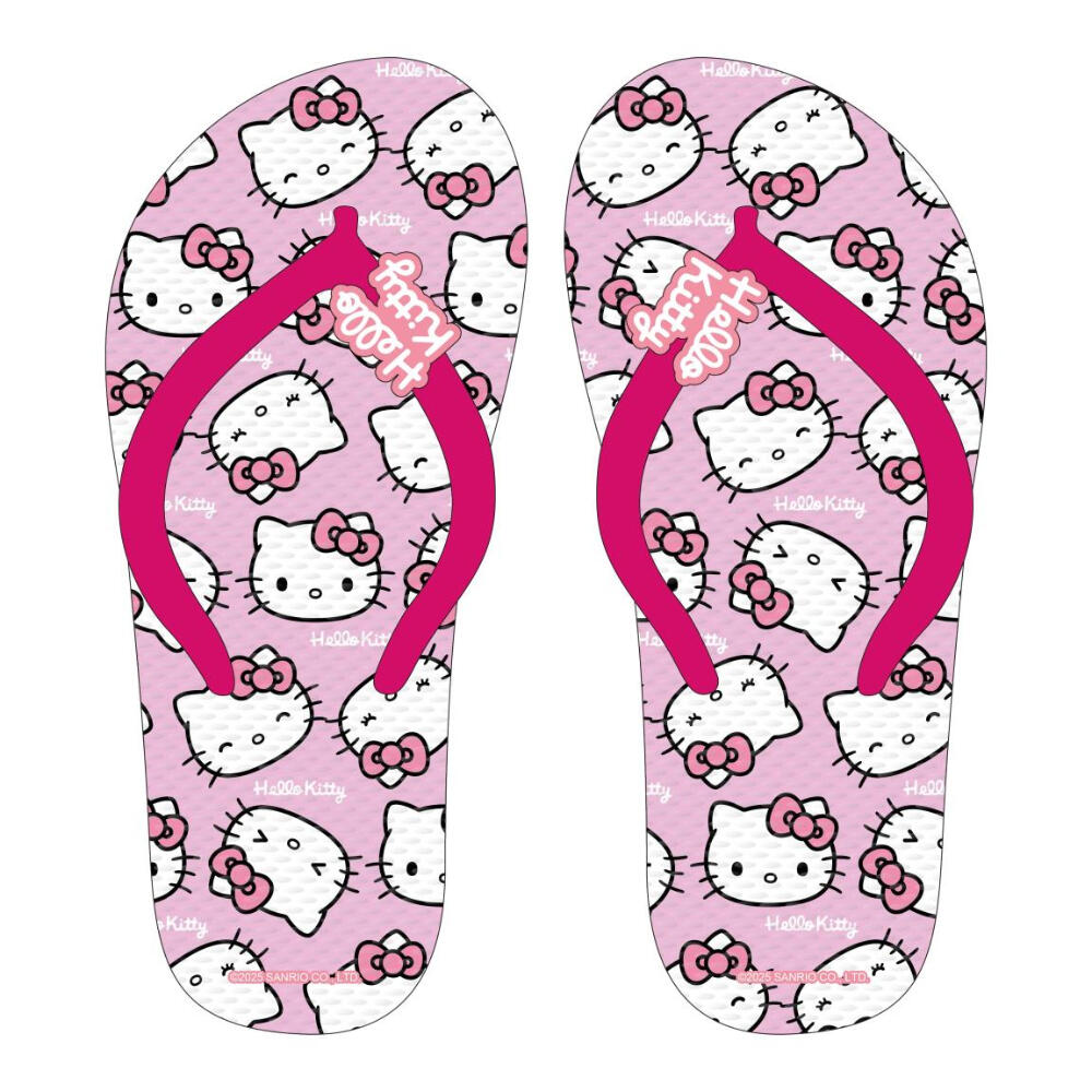 Chanclas Flip Flop Premium Hello Kitty Rosa Niña 3/3