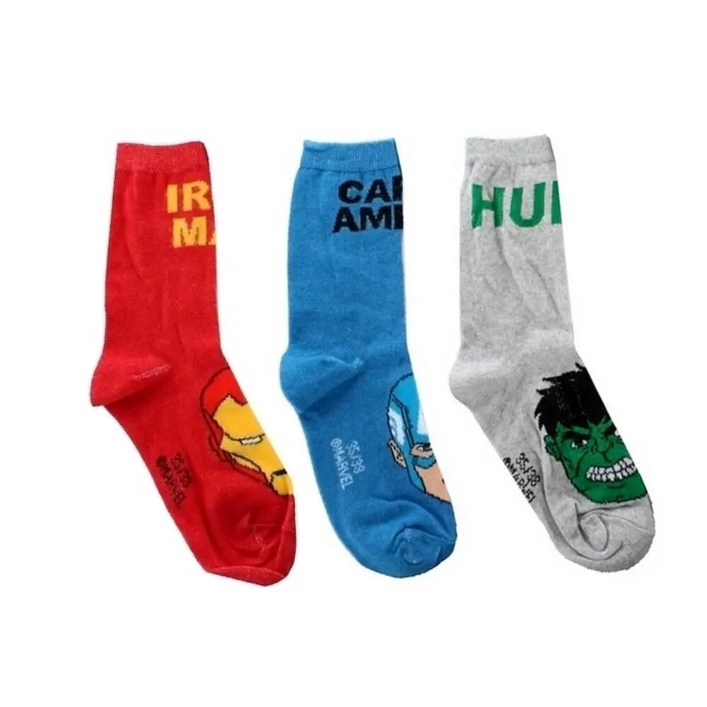 Pack 3 Calcetines Avengers Colores 1/1