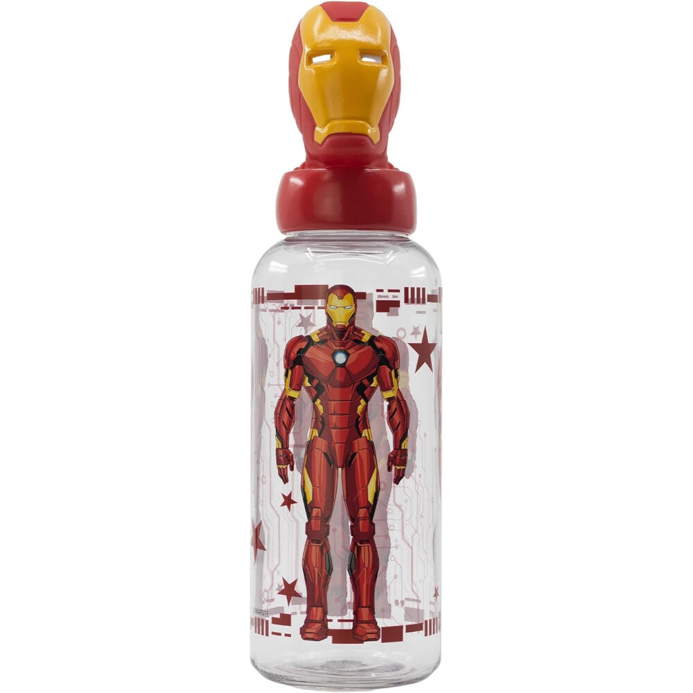 Botella Ecozen Figurita 3D 560 ML Avengers Invincible Force Iron Man 2/3