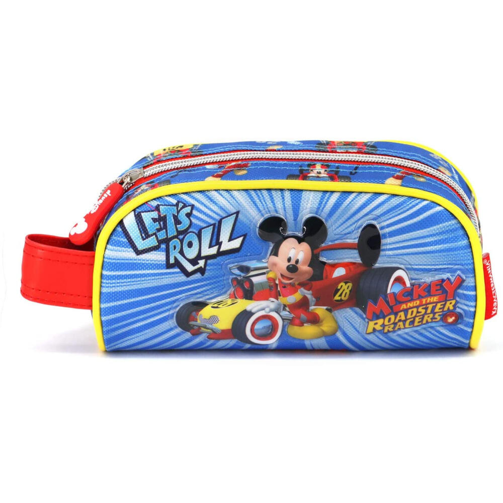 Estuche Portatodo Con Cremallera Mickey Mouse Racers 2/3
