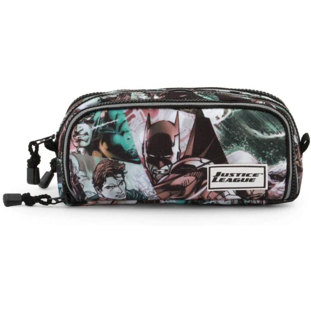 Estuche Portatodo Triple Liga De La Justicia Comic 2/3