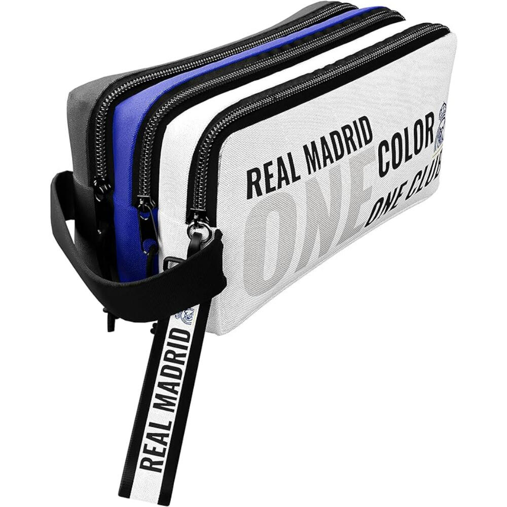 Estuche Portatodo Tres Cuerpos Real Madrid One Color One Club 2/3