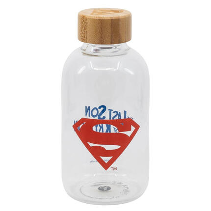 Botella De Cristal Superman Symbol 620 ML