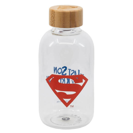 Botella De Cristal Superman Symbol 620 ML