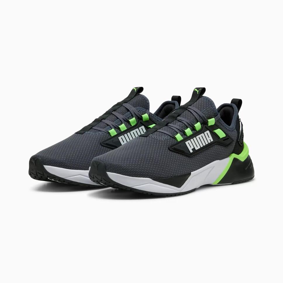 Buty Puma Retaliate 3 Black-Green Moon-Green (37947826)