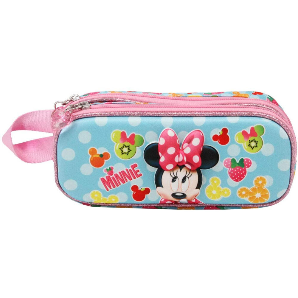 Estuche Portatodo Doble Minnie Mouse Fruits 2/3