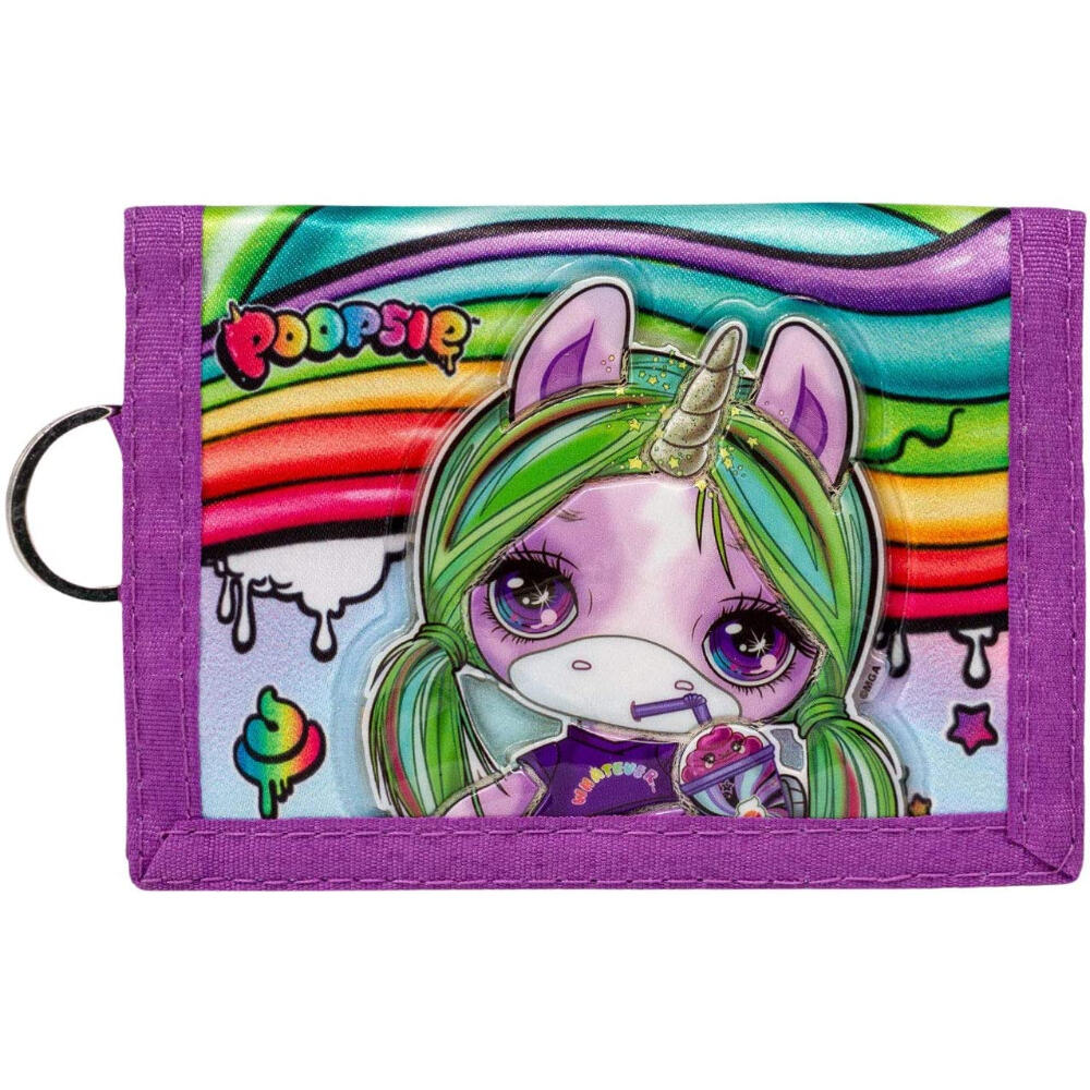 Cartera Con Velcro Poopsie Rainbow 2/3