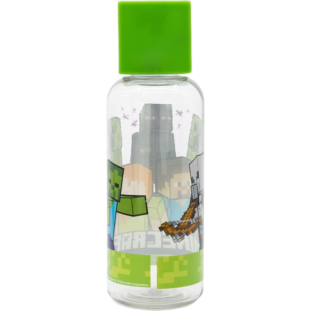 Botella De Plástico Minecraft 3D 560 ML 2/3