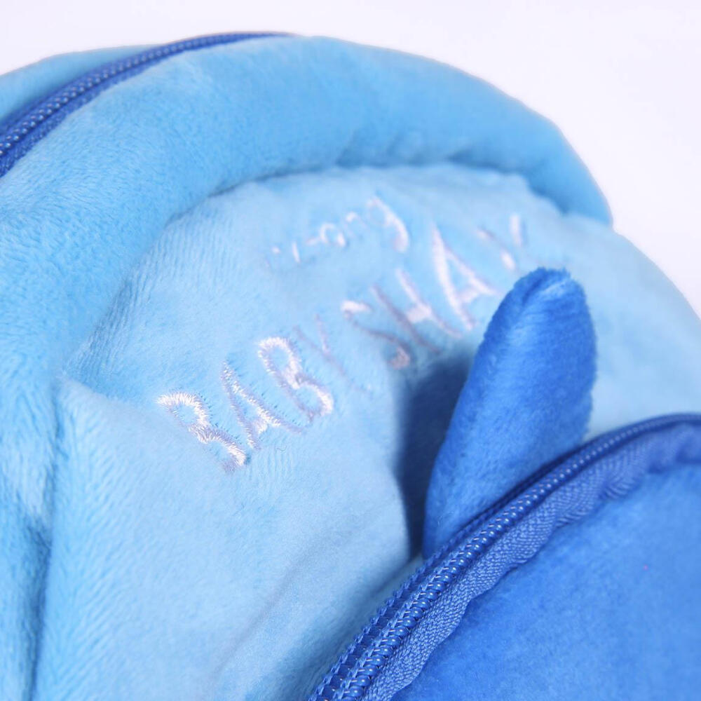 Baby Shark Plüschrucksack, Blau 3/3