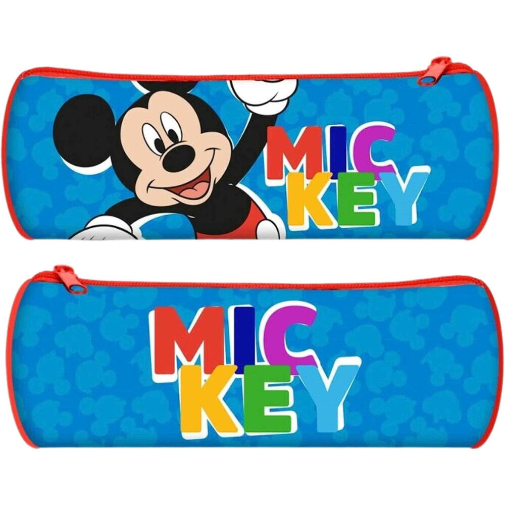 Estuche Portatodo Cilíndrico Mickey Mouse Logos 2/3
