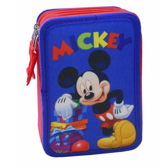 Potrójny piórnik dla dzieci Perona Disney Mickey