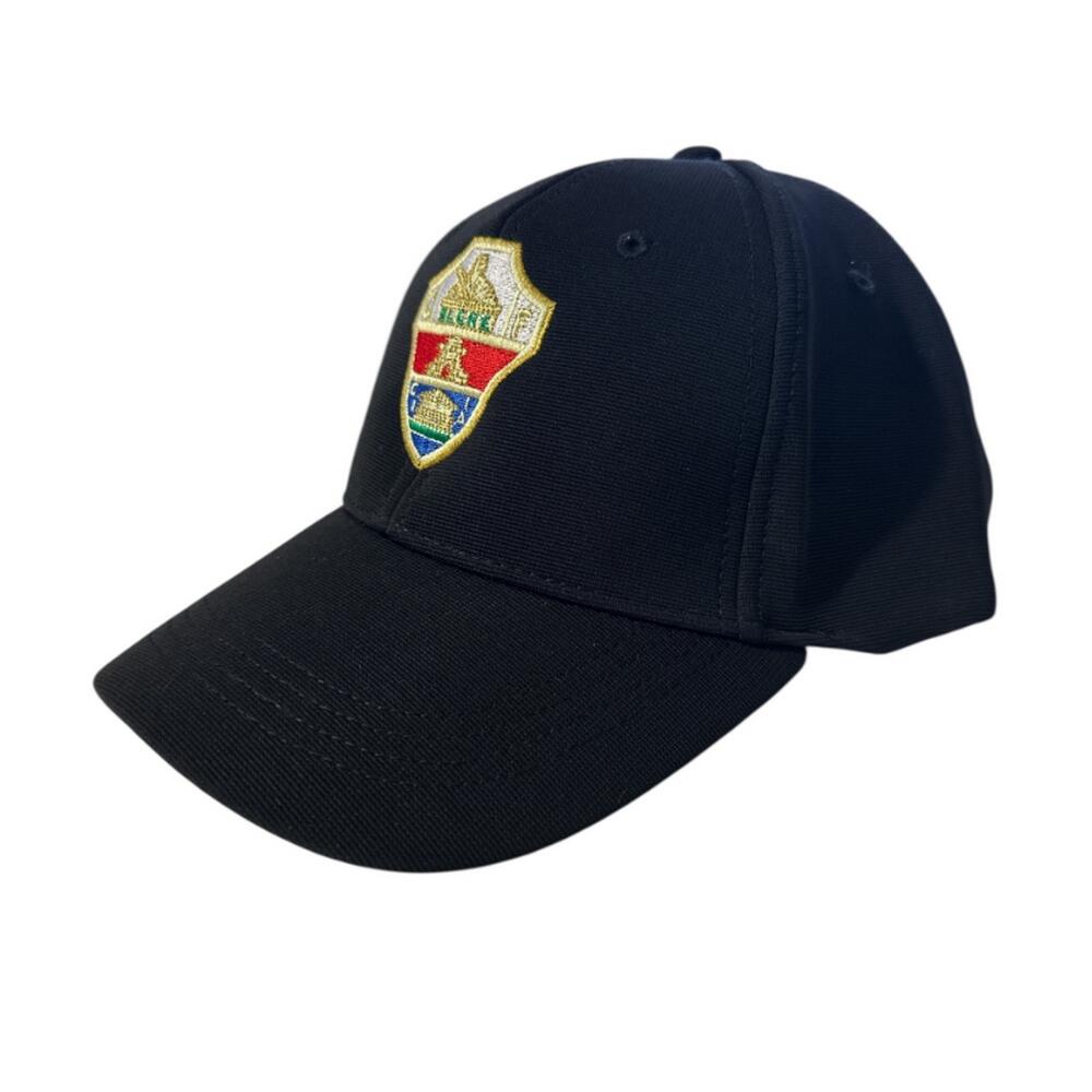 Gorra - Fútbol - Hombre - Snapback, Bordada, Ajustable - Elche CF - Negra 2/3