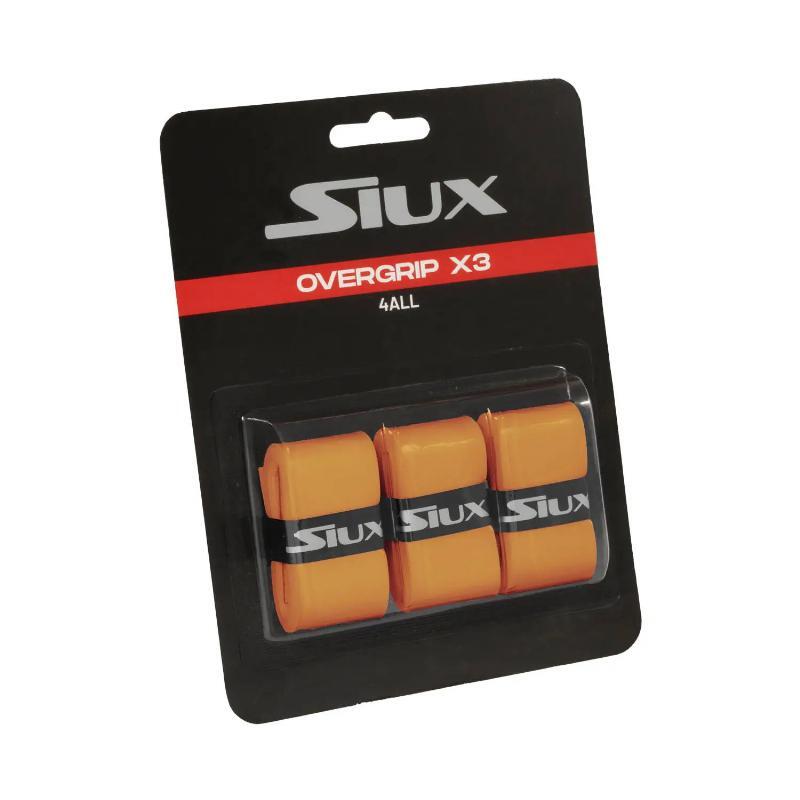 SIUX Siux For All Orange Overgrips 3 Unidades
