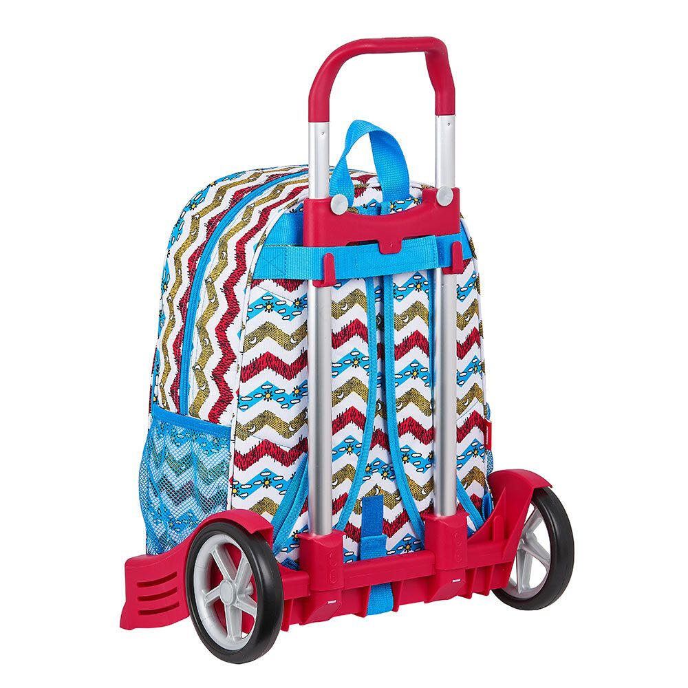 Mochila Trolley con ruedas Evolution Algo De Jaime Ocean 2/3