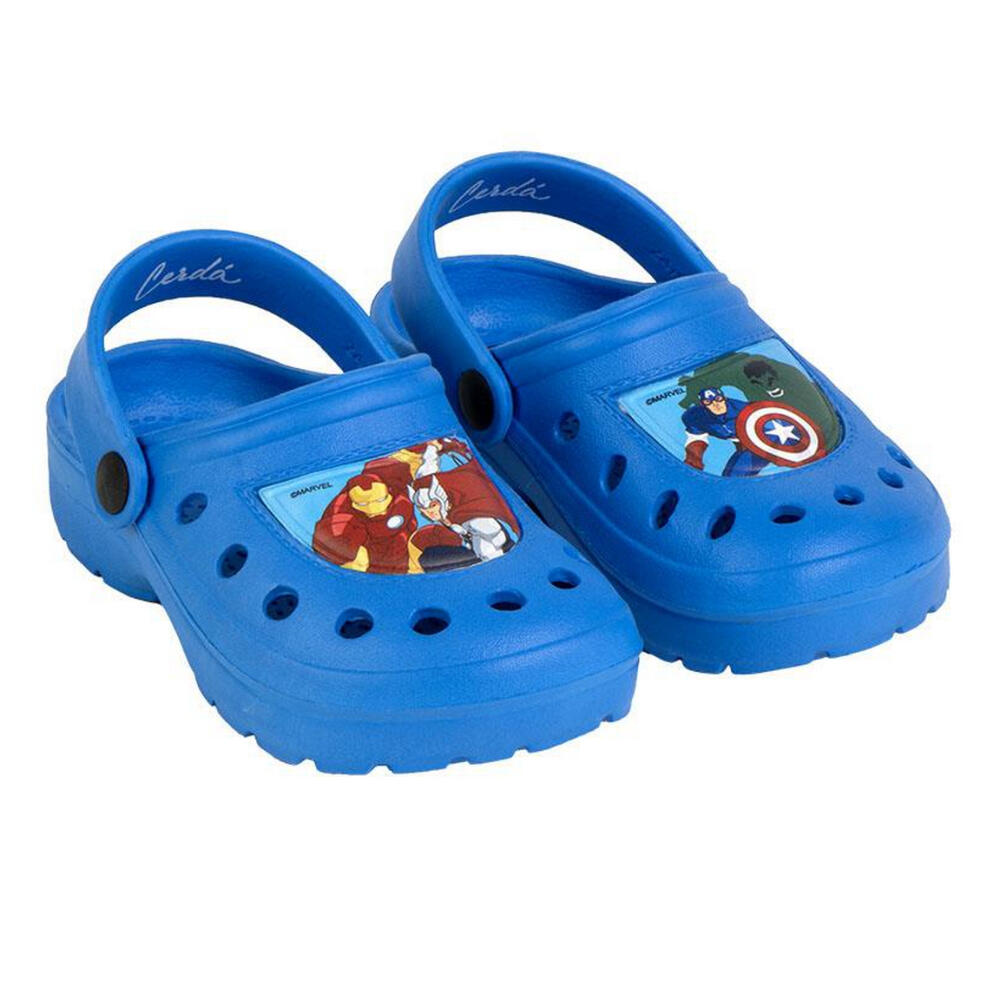 Zuecos Clogs Avengers Army Azul Niño 2/3