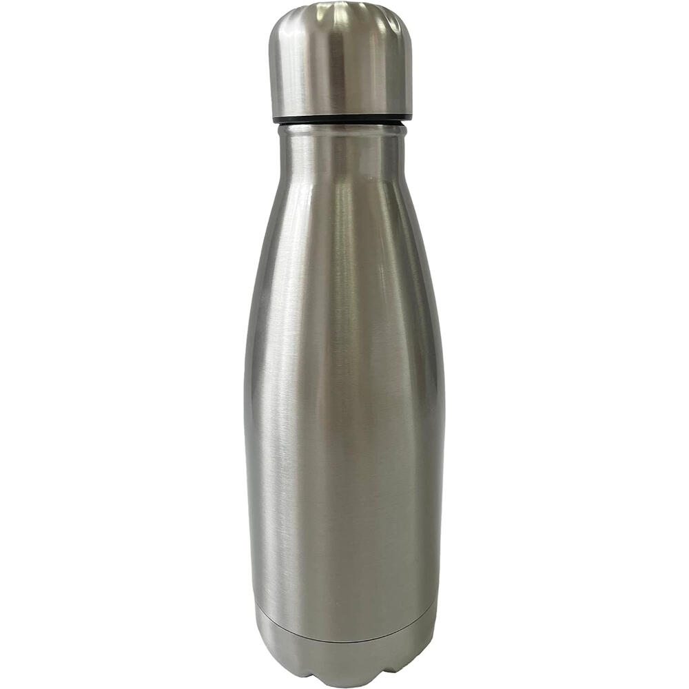 Botella de Acero Inoxidable Atlético de Madrid Plateada 550 ML 2/3