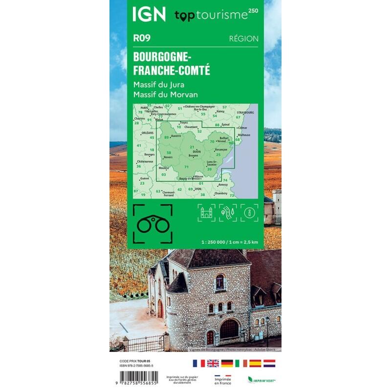 TOP250R09 - BOURGOGNE FRANCHE-COMTE MASSIF DU JURA / MASSIF DU MORVAN 2/2
